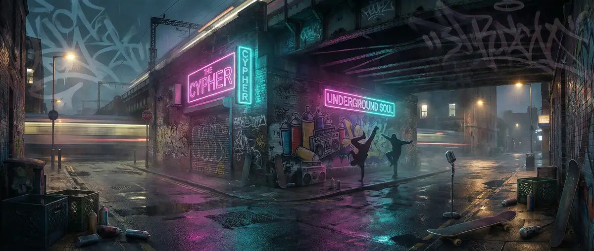 xunleige - 城市街头文化夜景